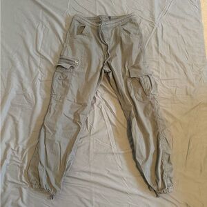 Women’s Gray Cargo Pants